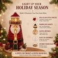 thumbnail image 5 of DIY Lighted Glass-Chrismas Style Lighthouse Kit, LED Craft Project with Translucent Pieces for Tabletop Display & Coastal Decor, 5 of 8