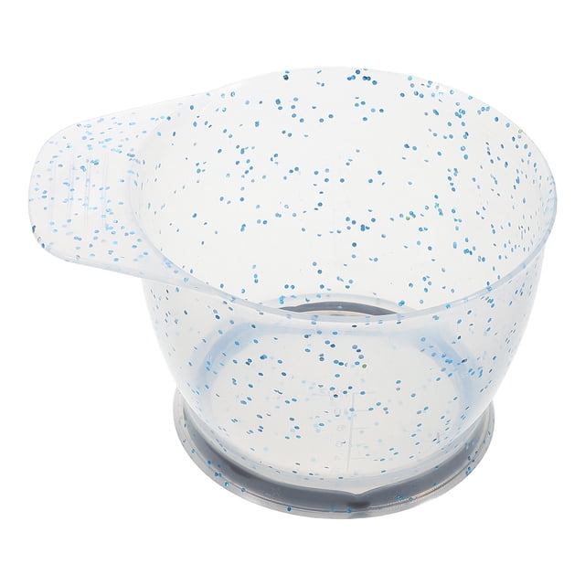 FESTFENDS Blue Plastic Hair Coloring Bowl Sturdy Material for Even Dye Application