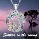 thumbnail image 1 of Colgante de árbol de la vida para niña de moda, collar de árbol de la vida hueco personalizado y simple, 1 of 3