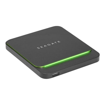 Seagate - Barracuda Fast 2TB External USB 3.0 Portable Solid State Drive - Black