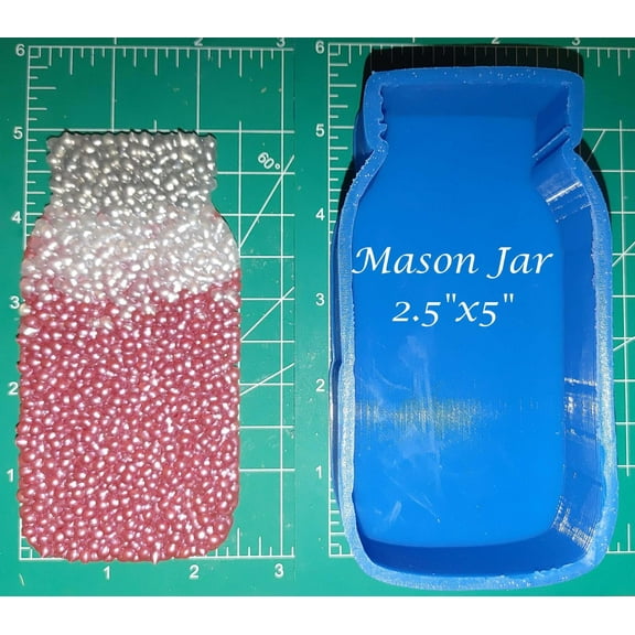 Mason Jar Silicone Freshie Mold