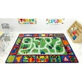 thumbnail image 3 of KidCarpet.com Driving Road Rug 6' x 8'6" Rectangle Multicolored, Educational Kids Car Rug for Nursery, Classroom, Playroom, Bedroom, Daycare Floor, 3 of 4