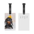 thumbnail image 5 of Daiia Dachshund Sitting in Bathtub Durable Luggage Tags with Secure Strap Travel ID Tags Suitcase ID Tags Bag Identification Tags - Easy Identification for Men and Women, 5 of 8