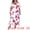 White Pink, variant on DARING DIVA Women's Plus Women's Floral Maxi Nightgown Sleepwear 1X White Pink