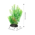 thumbnail image 2 of Greenadscape Artificial Aquarium Plants Green Plastic For Fish Keeping 1Set, 2 of 5