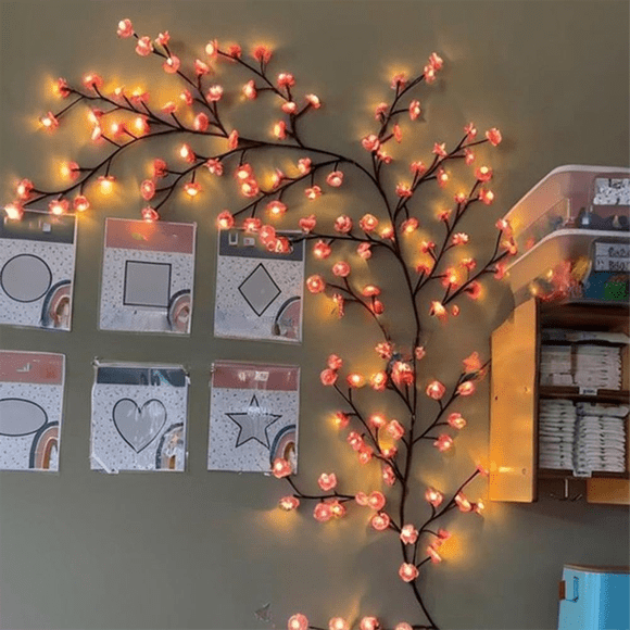 LED Tree Branch Lights for Wall, Light Strips, Decorate Indoor Room
