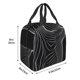 thumbnail image 3 of Disketp Geometric Lines Dog Art for Insulated Lunch Bag for Women and Men, Perfect for Work, Hiking, Picnic, 3 of 8