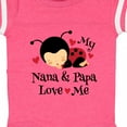 thumbnail image 4 of Inktastic Nana and Papa Love Me Baby Boys or Girls Baby Bodysuit, 4 of 5