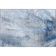 thumbnail image 2 of Addison Rugs Mayfield Washable Contemporary Watercolors Navy Rectangle Rug, 1'8" x 2'6", 2 of 5