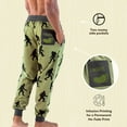 thumbnail image 5 of LazyOne Men's Jogger Sweatpants, Cozy, Warm, Pockets, Bigfoot, Mythical (Medium), 5 of 7
