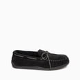 thumbnail image 3 of Minnetonka Mens Sheepskin Hardsole Moc, Black, Size 9, 3 of 6