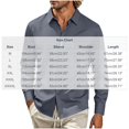 thumbnail image 3 of Men's Dress Shirts Long Sleeve Business Casual Button Down Shirts Regular Fit Formal Shirts, 3 of 5