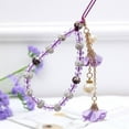 thumbnail image 2 of DESIGNICE Phone Lanyards,Short Design Charm Bracelet,Practical Decorative Bracelets,Black, 2 of 2