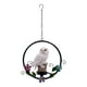 thumbnail image 2 of Estatua de jardín con luz solar colgante, decoración conmemorativa de búho, luz de búho para jardín, decoración para patio, balcón, Halloween, patio, blanco, 2 of 8