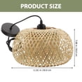 thumbnail image 2 of Phenofice 1 Pc Handmade Bamboo Lantern for Restaurant Lighting with Southeast Asian Style, 2 of 7