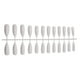 thumbnail image 1 of Soidarity 1 Juego de uñas postizas de prensa larga resistentes a los arañazos, uñas artificiales, accesorios DIY para mujeres y niñas Juegos de manicura SM17W Blanco, 1 of 6