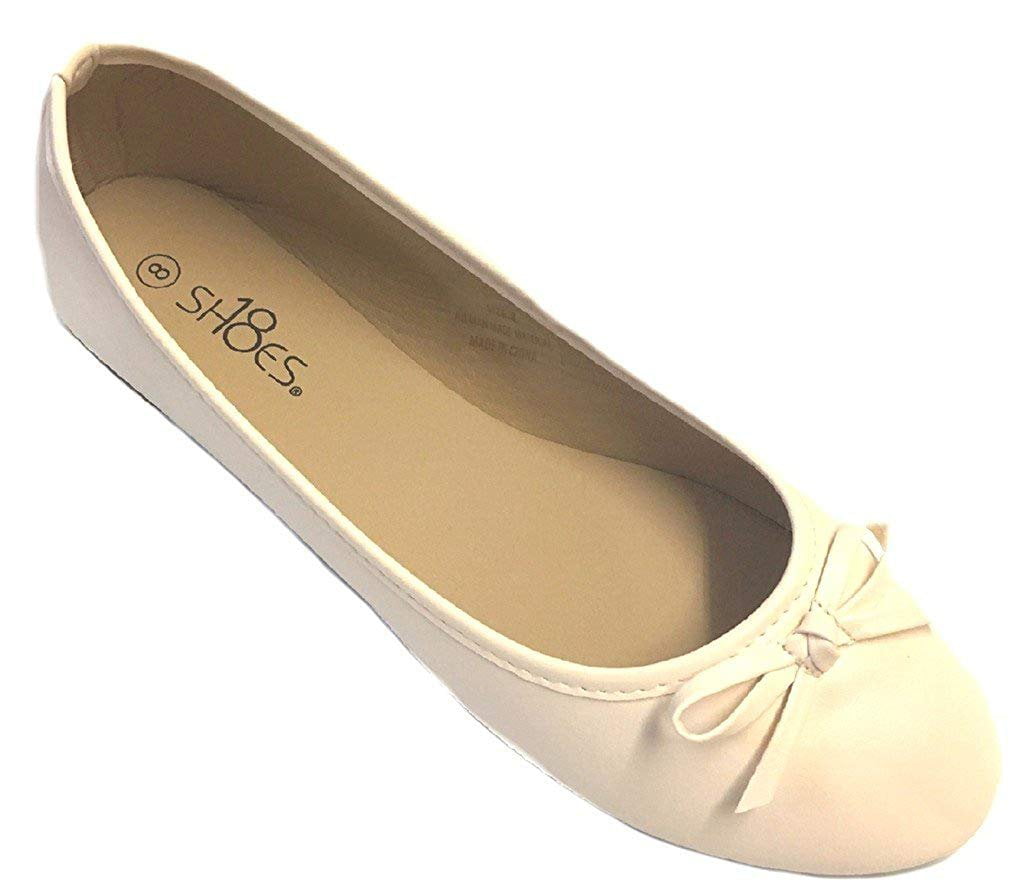 nude flat shoes