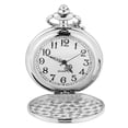 thumbnail image 4 of LYUMO Classical Pocket Watch, Pocket Watch Quartz Analog With Chain For Gift For Girlfriend, 4 of 8