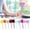 Black, variant on 2 Pack Pom Pom Ballpoint Pen, Fluffy Pen Cute Pens Fuzzy Pens Easter pen, Black Ink for Women Party Supplies, Birthday Gift Pen Cute Stationery and Office Supplies,(10 Color Choices)