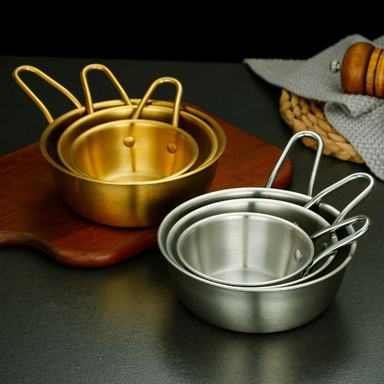 304 Stainless Steel Hot Pot Dipping Bowl Small Sauce Cup Seasoning Dish  Sau/xa