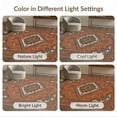 thumbnail image 7 of ODIKA Vintage Teal Symmetrical Layout Details Terracotta That Couch Non-Slip Chair-Friendly for Home Office, Hallway, Laundry Room, 7 of 7