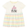 thumbnail image 3 of Inktastic Llama Aunt Loves Me Girls Girls Baby Dress, 3 of 5