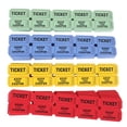 thumbnail image 1 of CIMAXIC Party 800Pcs Paper Game Tickets Raffle Tickets Party Game Accessory Coupon Tickets Carnival Party Paper Raffle Tickets Multi-color Raffle Tickets,10"X2.05"X0.04", 1 of 4
