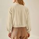 thumbnail image 4 of Neewe Womens Plain Sweatershirts Fall Winter Long Sleeve Jackets Button Down Tops Trendy Outfits Coats, 4 of 8