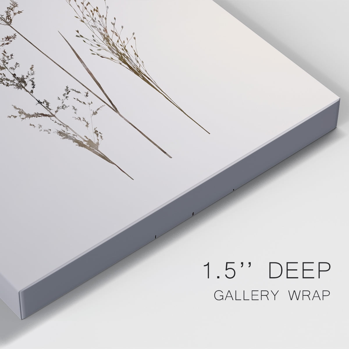Delicate Stems I Premium Gallery Wrapped Canvas - Ready to Hang