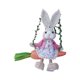 thumbnail image 2 of CaiYueKe Wooden Rabbit Ornament Handmade Forest Style Hanging Decor Home Wall Art Rustic Farmhouse Easter Spring Decoration Gift for Garden Patio Shelf Tabletop Display, 2 of 8