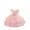 Pink, variant on breaise Baby Girls Tulle Flower Dresses Princess Wedding Birthday Party Tutu Elegant Special Occasion Dress 7m-3Y