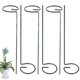 thumbnail image 4 of 6 Pack Plant Stakes For Flowers, Metal Single Stem Plant Support, 4 of 4