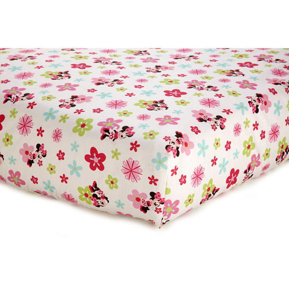 Disney Baby Minnie Mouse Sitting Pretty 3-Piece Crib Bedding Set