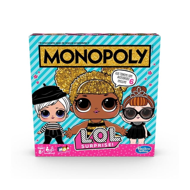 Juego de Mesa Hasbro Gaming Monopoly LOL
