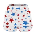 thumbnail image 6 of Summer Dress for Women Patriotic Printed Mini Skirt Soft Skin Friendly Double Layer Pocket Breathable Bottom for Tennis Sports, 6 of 6