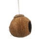 thumbnail image 5 of Juguetes de madera natural para loros, nido para loros, suministros para pájaros, casa para pájaros, escalera de cáscara de coco, escalera para trepar, juguete para pájaros, 5 of 7