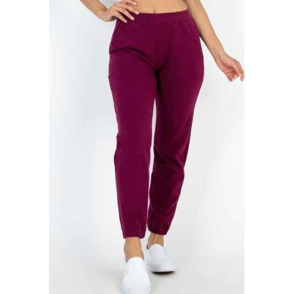 Ribbed Side Pocket Joggers