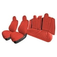 thumbnail image 1 of For 2017-2024 Tesla Model 3 FH Group Neoprene Waterproof Custom Fit Car Seat Covers  Solid Red - Full Set, 1 of 10