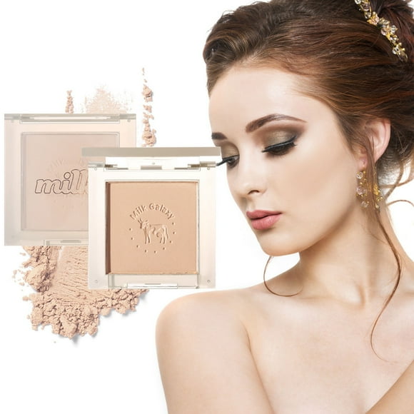 Milk Galaxy Soft Mist Plate Small And Portable Natural Nude Makeup Paste Milk Tea Rouge Light Luxury Powder Bright , Makeup White Blusher