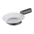 thumbnail image 1 of Jabonera De Baño Pavonado Mate Acero Inoxidable Redonda Gris Oscuro, 1 of 4
