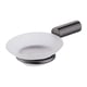 thumbnail image 1 of Jabonera De Baño Pavonado Mate Acero Inoxidable Redonda Gris Oscuro, 1 of 4