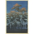 thumbnail image 3 of Kawase Hasui 17x24 Black Modern Framed Museum Art Print Titled - Hikawa Park in Omiya (1930), 3 of 5