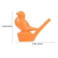 thumbnail image 4 of Adorable Bird Shaped Plastic Whistle for Outdoor Use Assorted Color Small Musical Instrument, 4 of 9