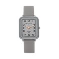thumbnail image 2 of Resicozy Women's Silicone Watches Quartz Classic Silicone Strap Wrist Watches Water Resistance and Lightweight Watches Gray, 2 of 3