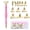Pink, variant on Diamond Art Pen Tools Set, 12pcs Metal Screw Thread Tips, DIY Craft Accessories for Diamond Painting,Art Tools Set