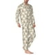 thumbnail image 2 of Balery Cute Alpaca Pijama para Hombre de Dos Piezas con Manga Larga, Conjunto de Dormir y Descanso Suave con Bolsillos-Large, 2 of 7