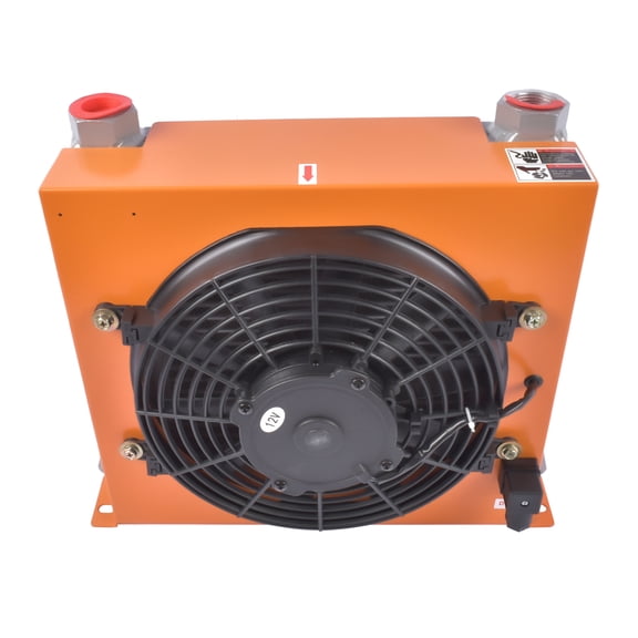 NEWZQ Hydraulic Air Cooler Radiator AH Series Aluminum Oil Coolers 100L/MIN AH1012T-CA 1Pc