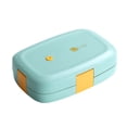 thumbnail image 2 of Oleegame 2PC Kids Snack Boxes For School Bento Lunch Box Reusable Food Container For School Work & Travel Student Lunch Box Bento Box, 2 of 9