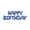 Blue, variant on Air-Filled HAPPY BIRTHDAY Backdrop Balloon Banner