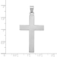 thumbnail image 3 of 14k White Gold Florentine Cross Pendant, 3 of 3
